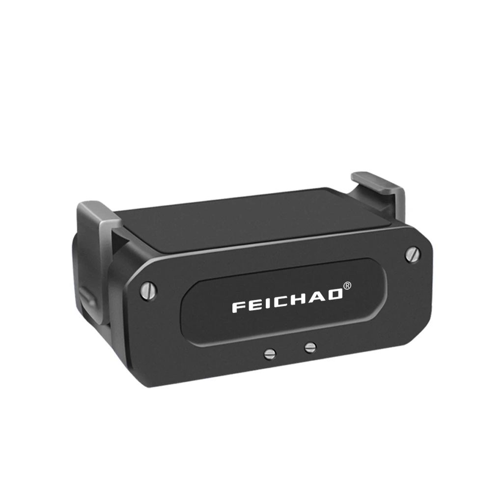 飞超/FEICHAO 铝合金磁吸相机充电座 适用于大疆DJI Action2主机