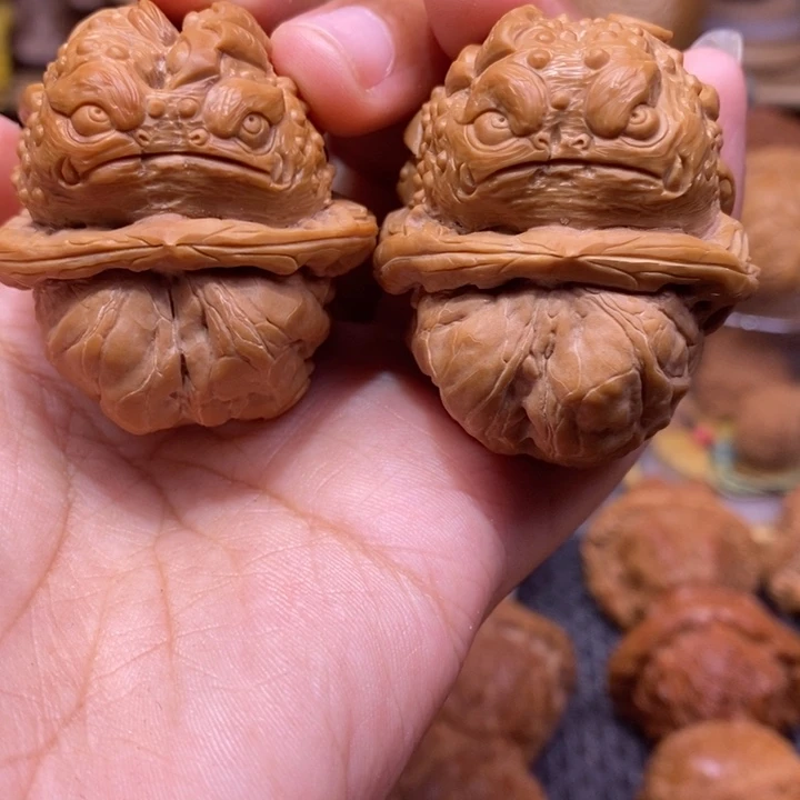 【闪购商品】手串/手链核桃单面金蟾