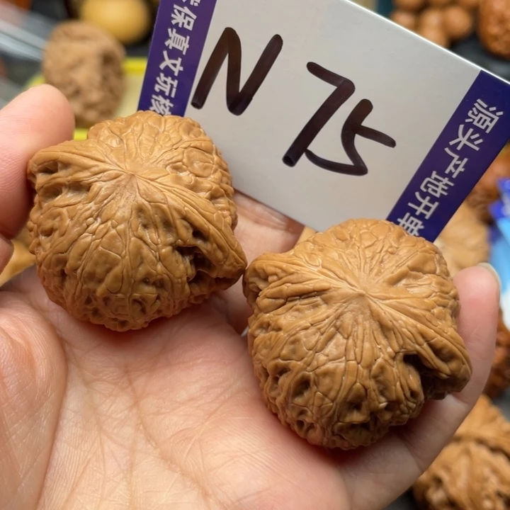 文玩核桃把件铁锤42尺