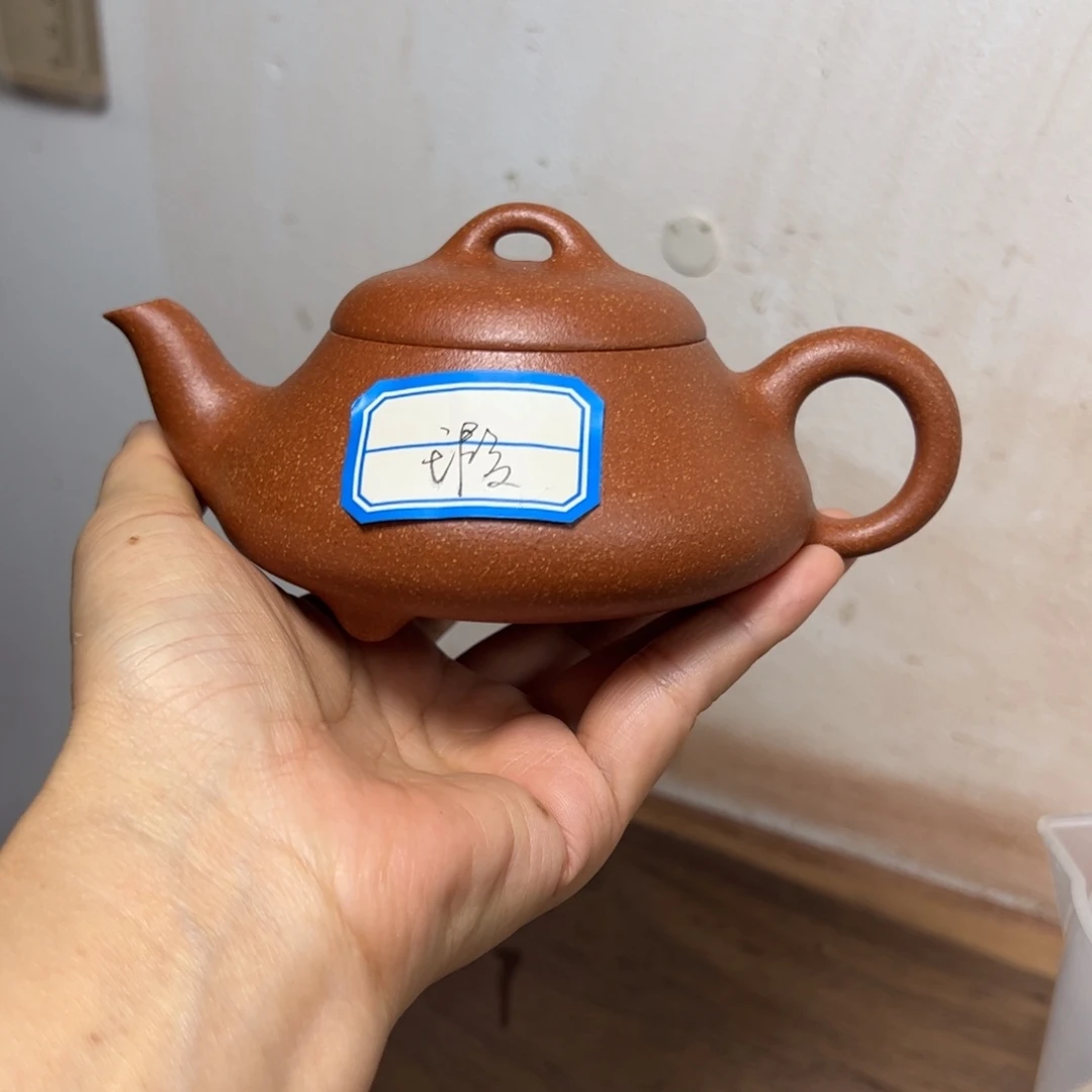 茶壶段泥红降坡汉棠石瓢微瑕200cc