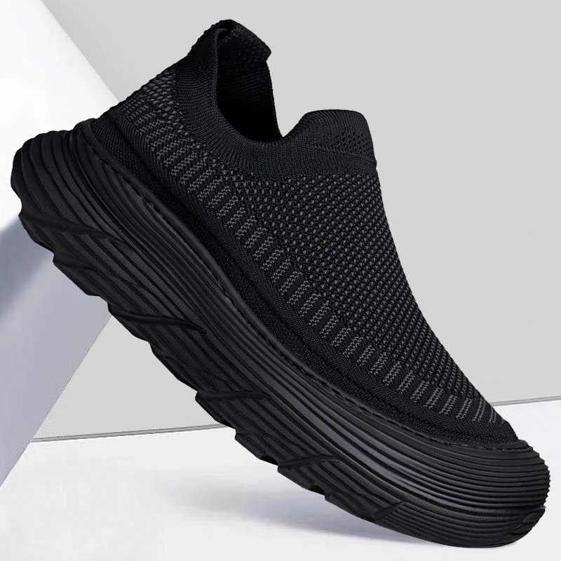 lousie segla/路易圣戈希男鞋夏季2025新款透气飞织网面休闲鞋男