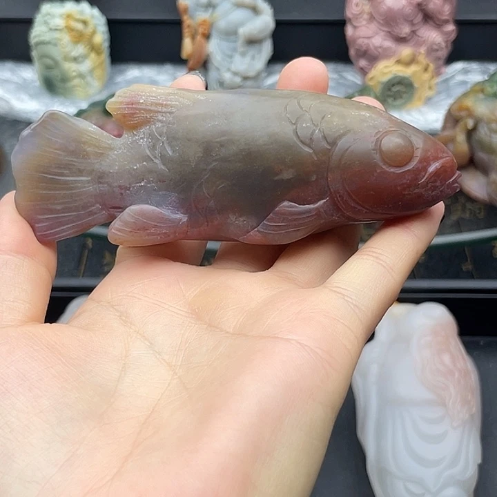 石英质玉未镶嵌摆件