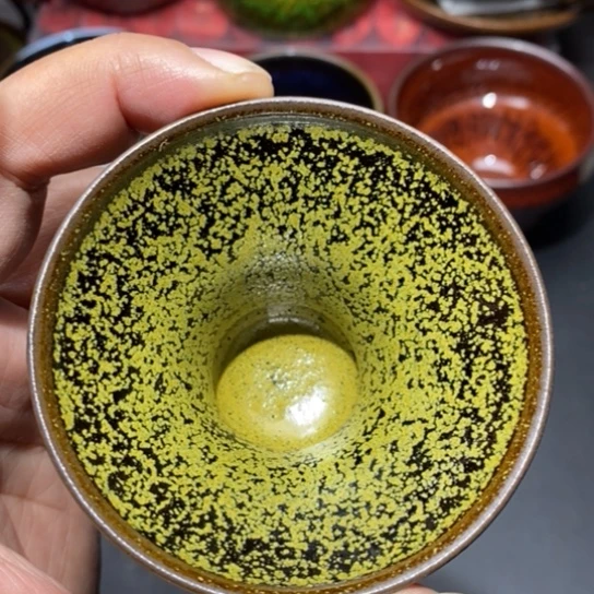 茶盏建盏主人杯茶壶盖碗品茗杯022