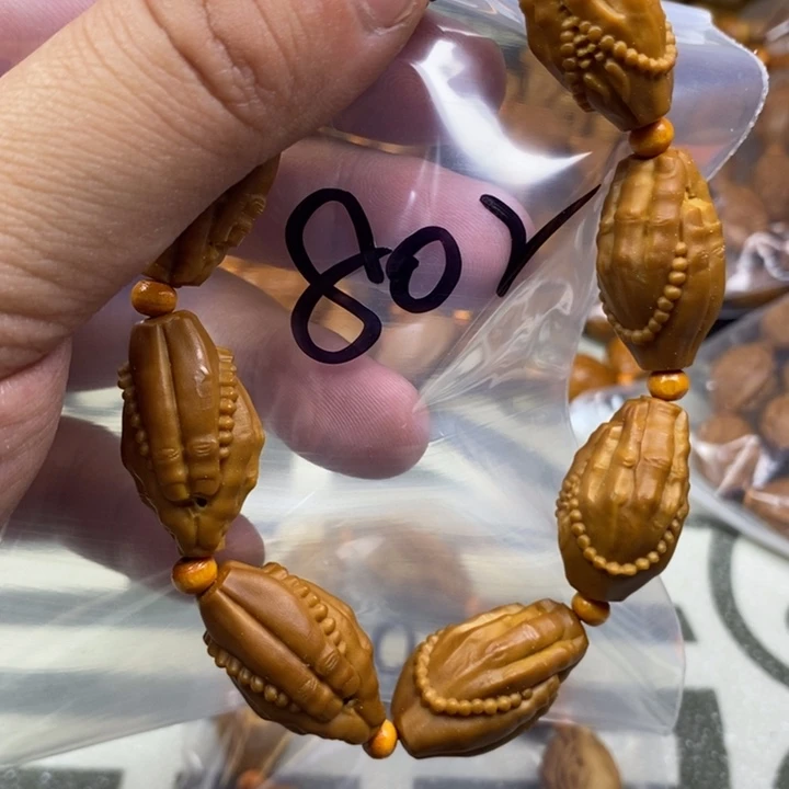 橄榄核手串/手链橄榄核雕工艺手串