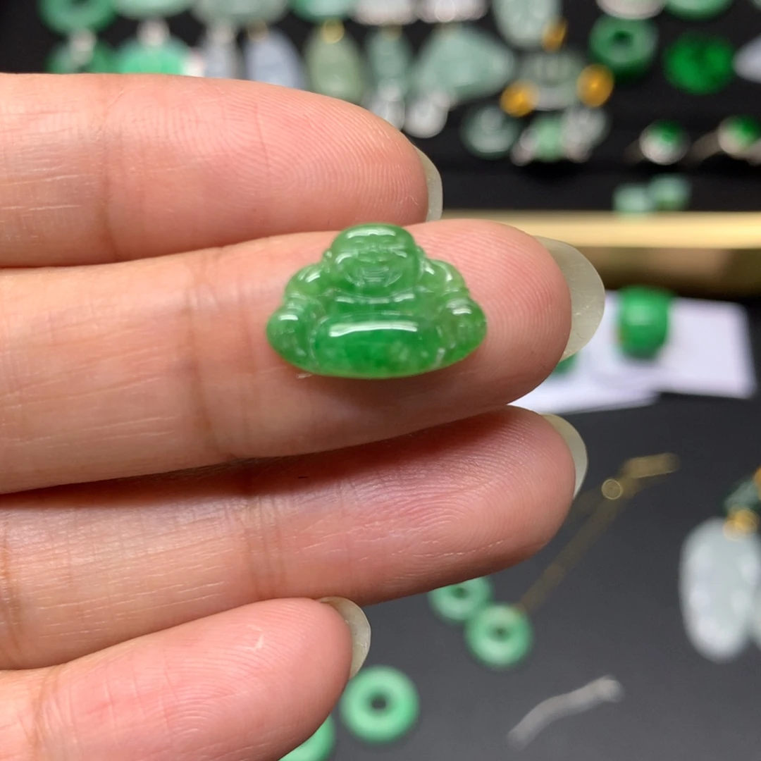 吊坠(不含链)未镶嵌翡翠有纹裂