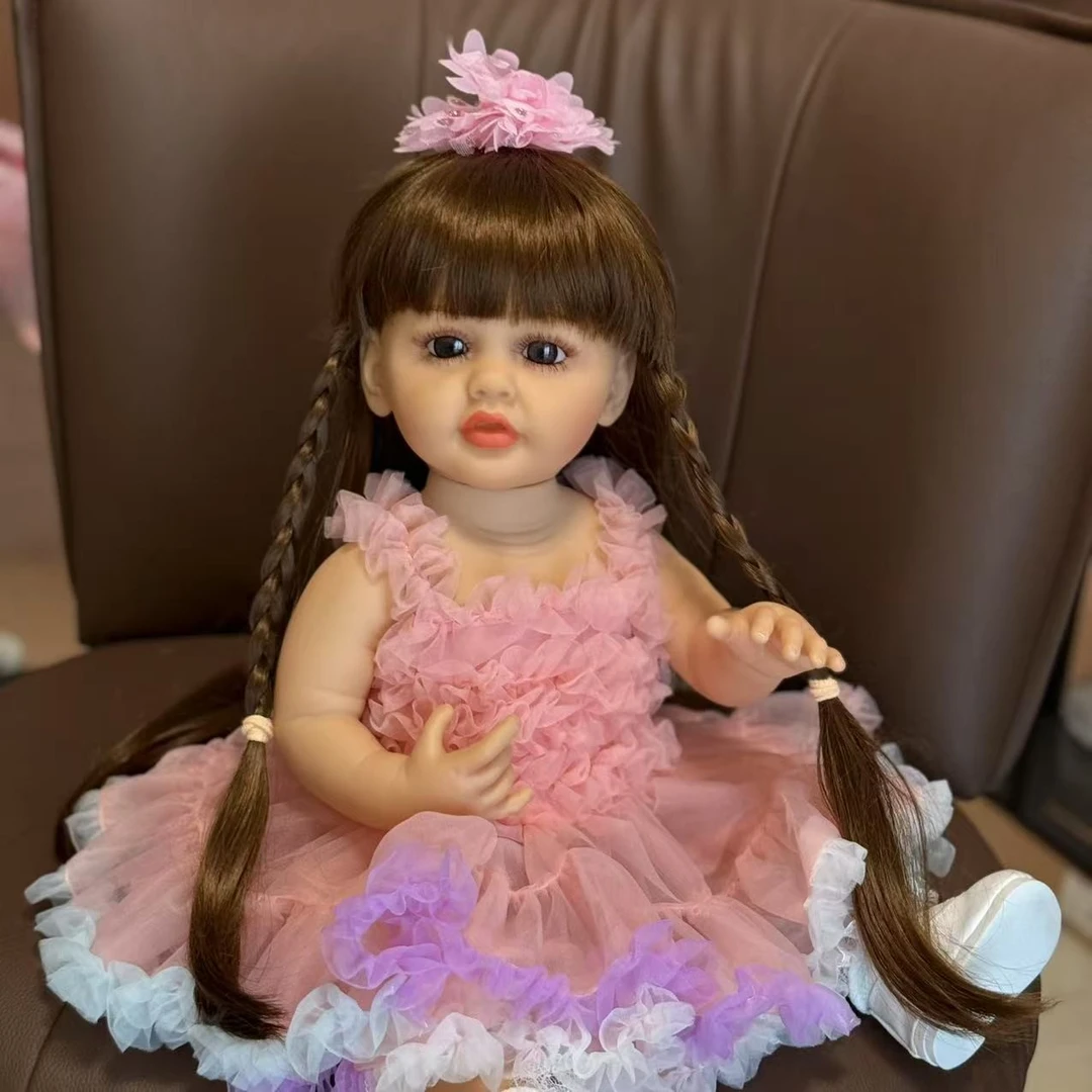 中文智能对话款仿真娃娃 益智早教语音陪伴儿童玩具