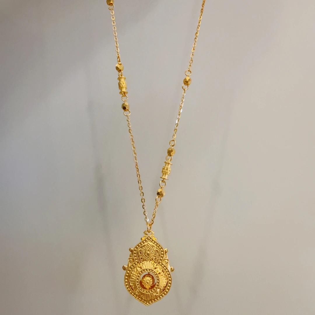 5G工艺足金人生四美葫芦福禄套链