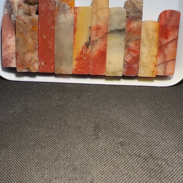 寿山石福集福寿山石印章