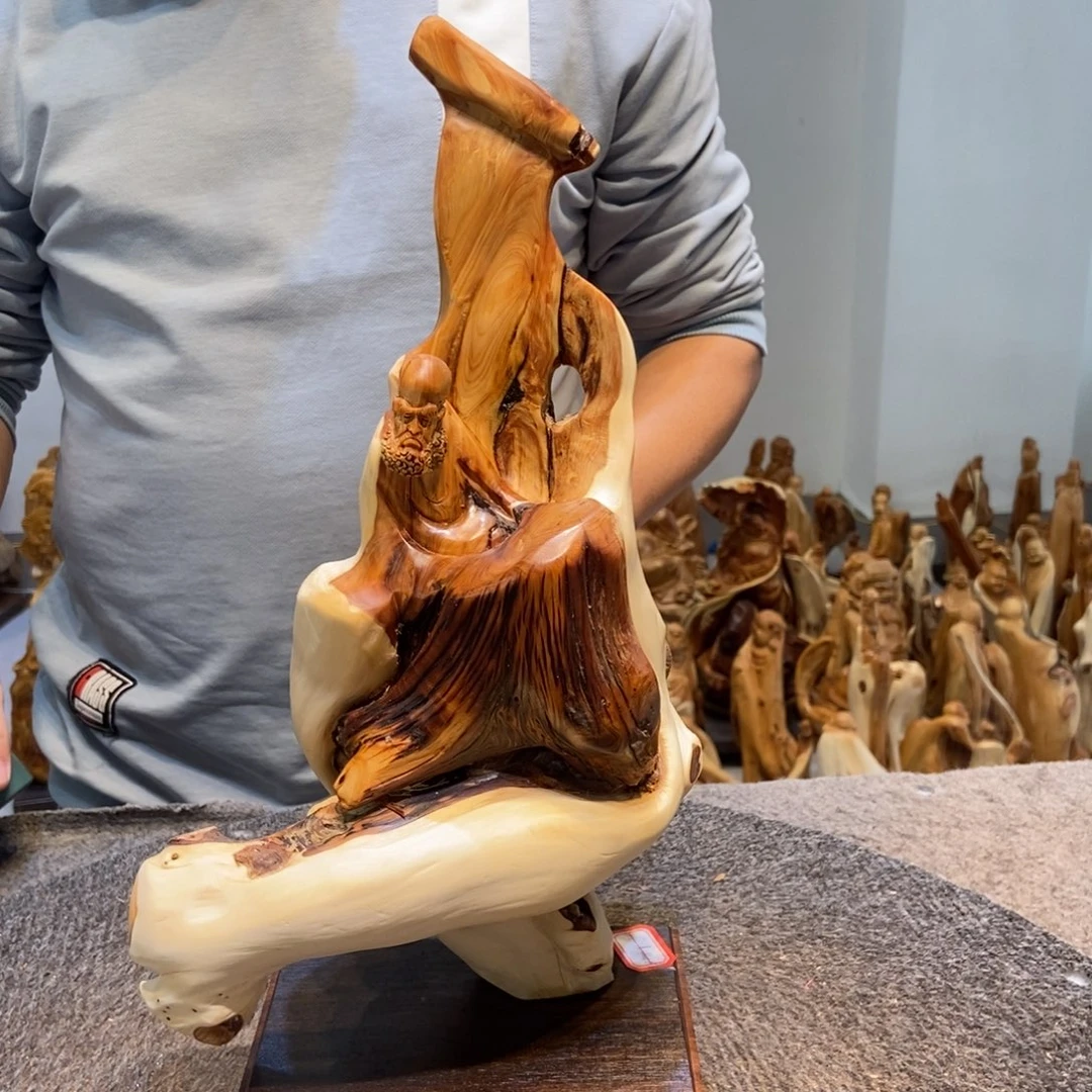 柏木（崖柏）太行崖柏根雕摆件