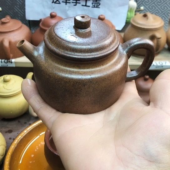 茶壶紫砂柴烧得中170豪升左右
