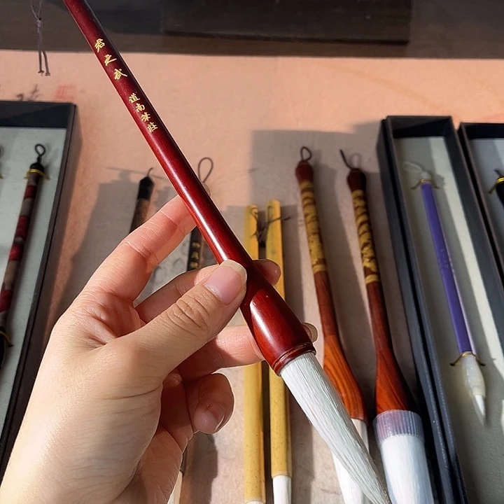 君之武出锋7口径1.4 兼毫 实木一体 特价