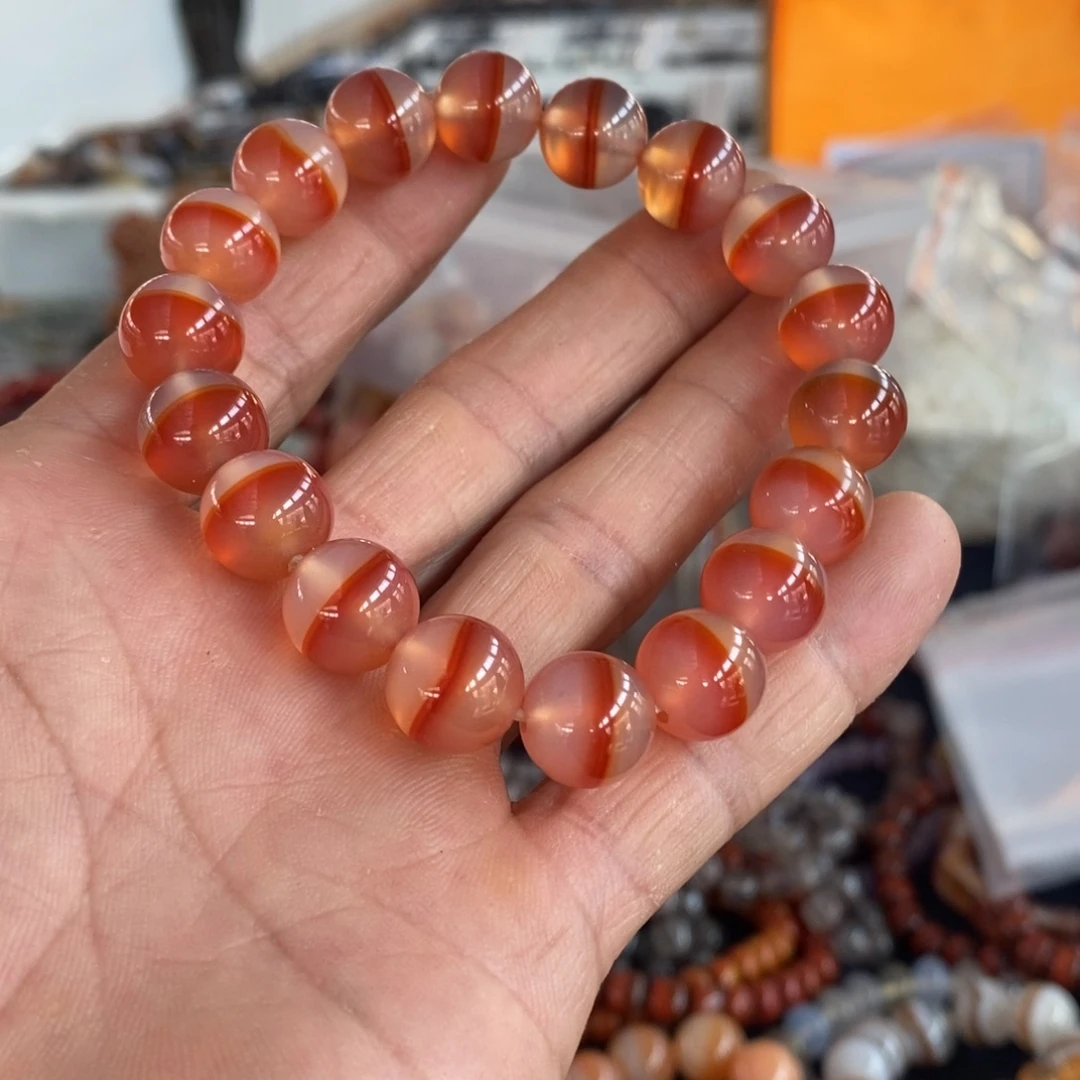 鸿***宏未镶嵌手链玛瑙/玉髓