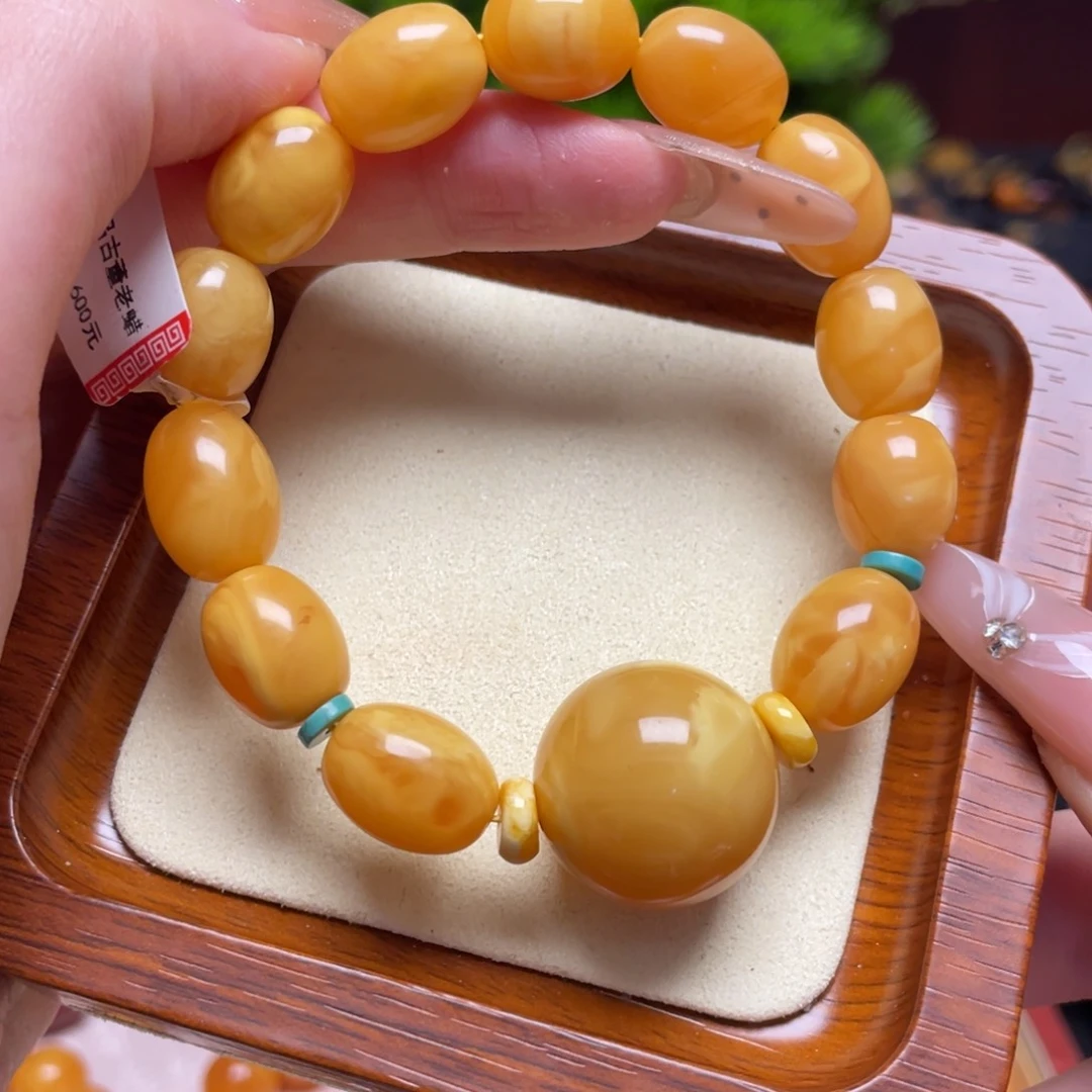 蜜蜡手链未镶嵌手串
