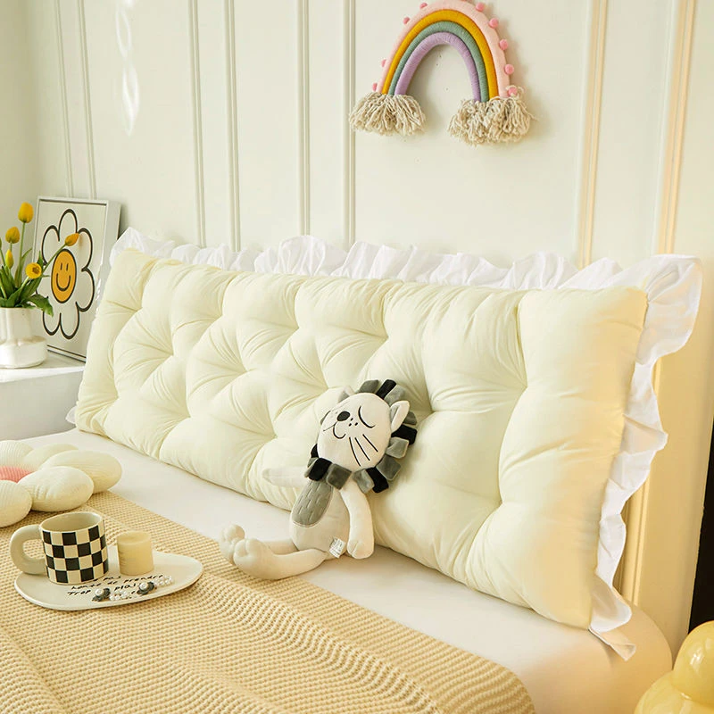 新疆包邮田园床头靠垫大靠背卧室宿舍榻榻米床头靠背垫ins风床头