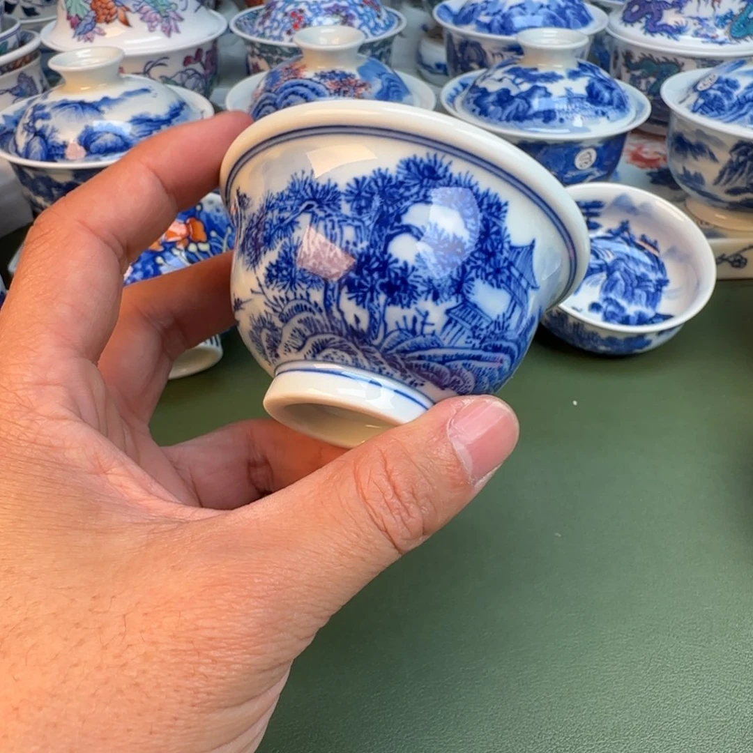 陶纯手工纯手绘茶具371