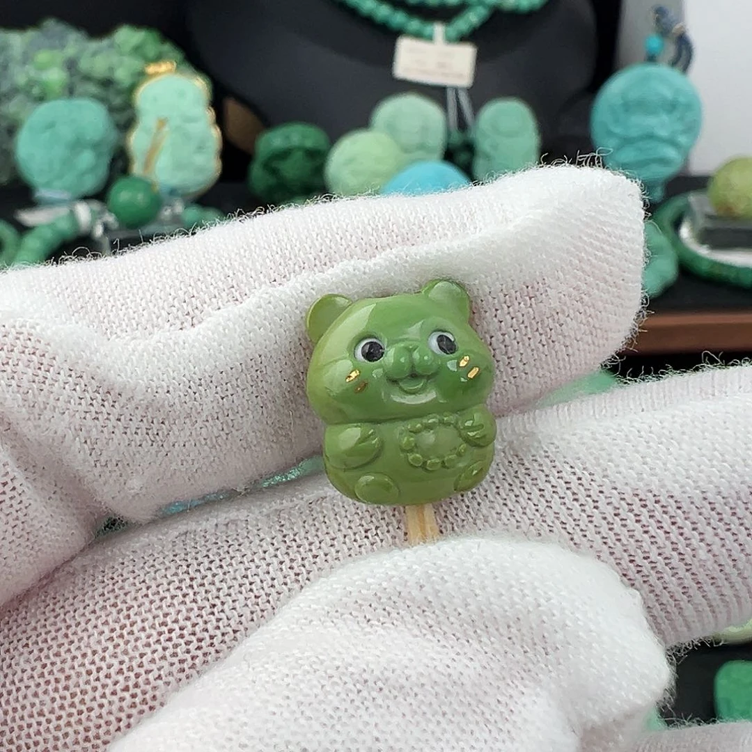 绿松石未镶嵌绿松石主播万丽