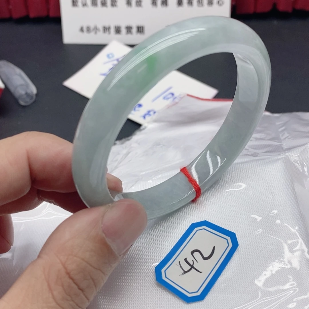 硅化玉未镶嵌手饰翡手镯42222