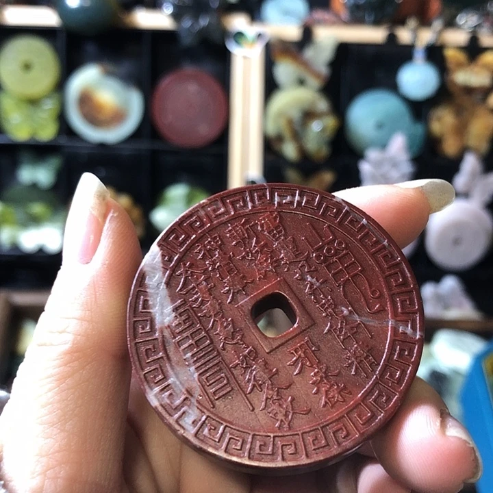 岫玉未镶嵌岫玉挂件