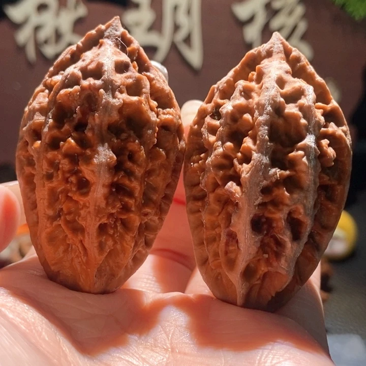 吊坠文玩核桃聚核财婉楸100