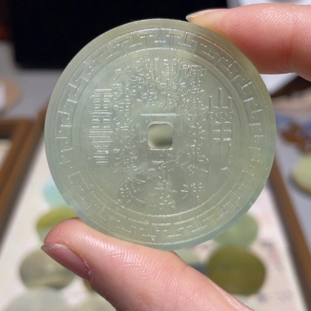 岫玉未镶嵌颈饰颈饰4