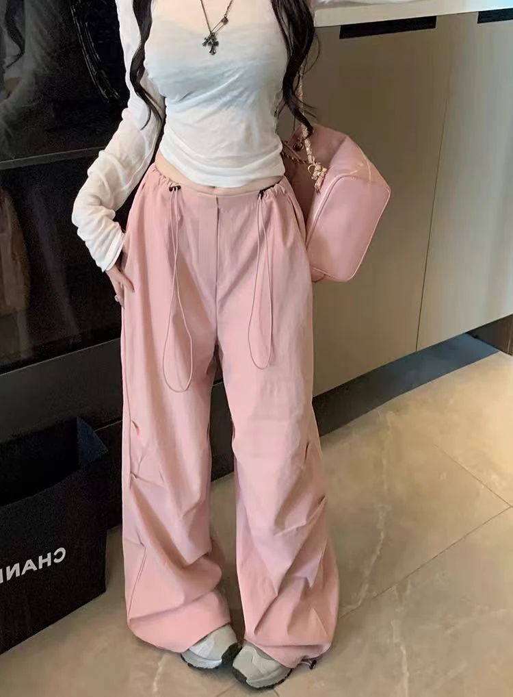 8186工装裤薄款夏款100棉