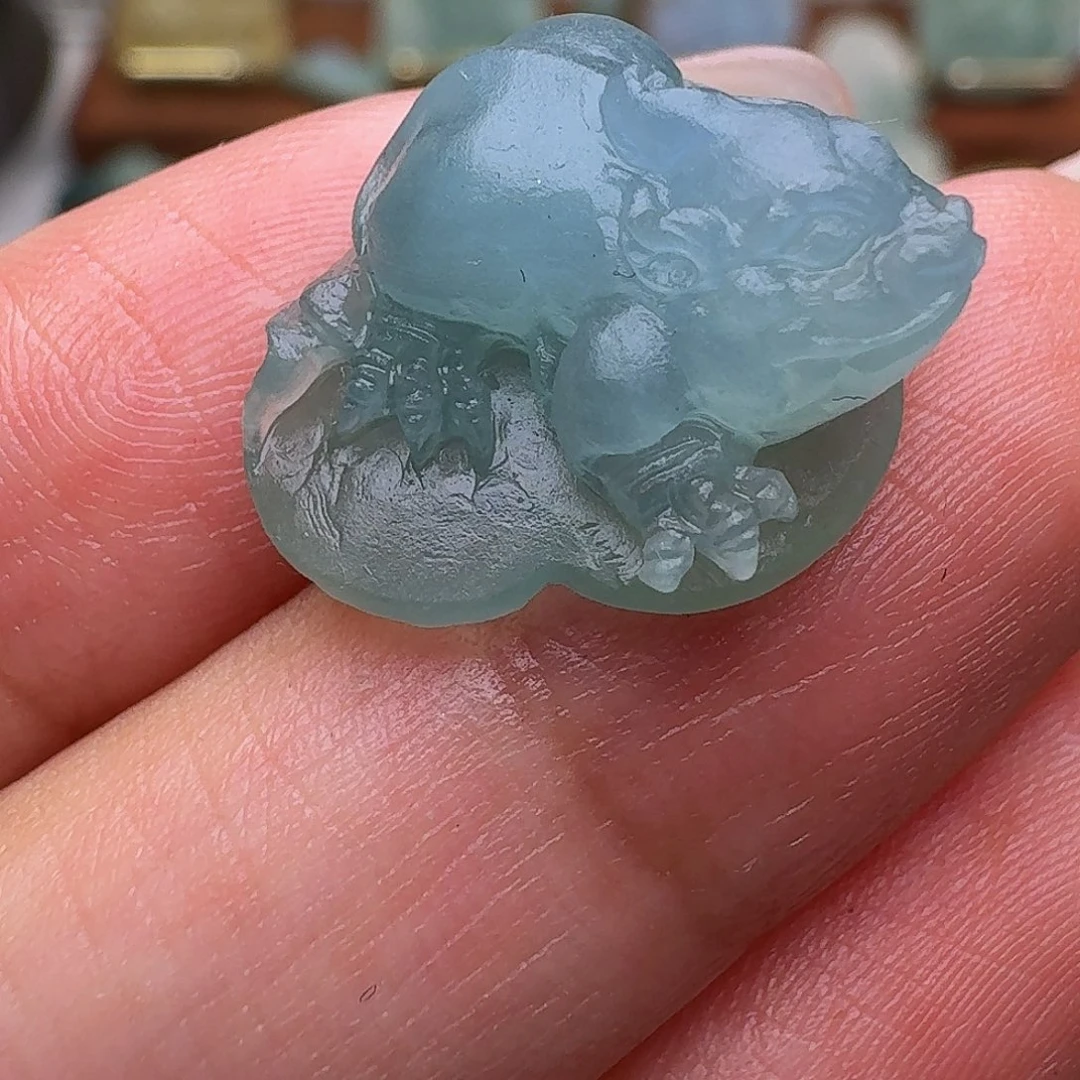 定制翡翠未镶嵌毛货