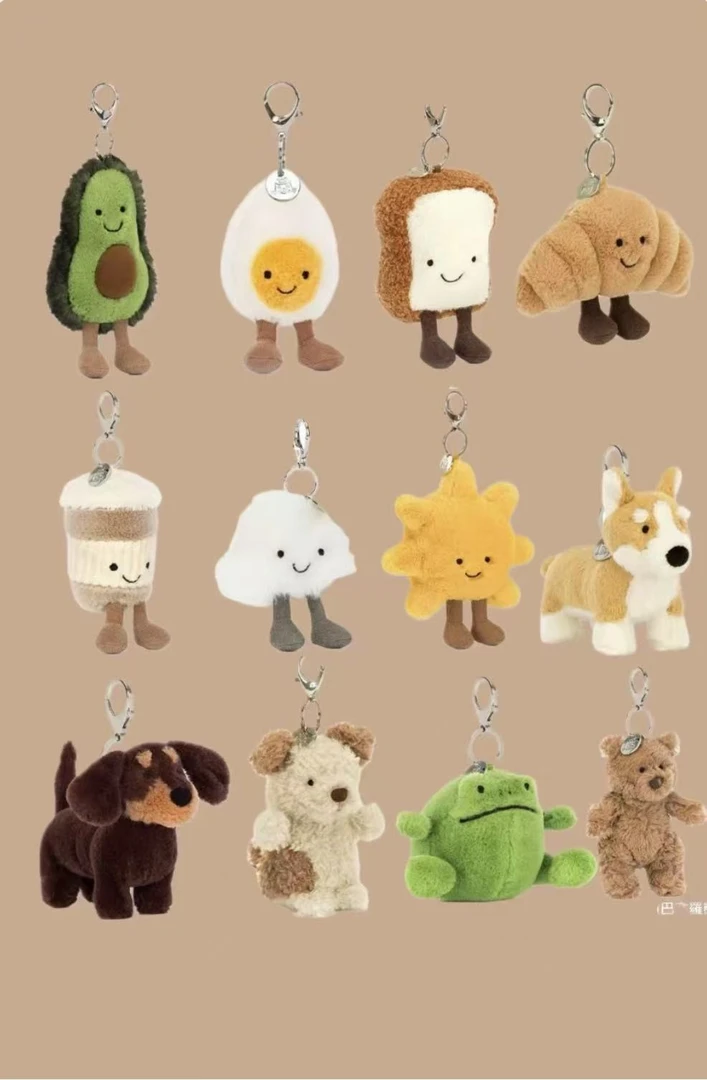 可爱钥匙扣包包集合挂饰衣服配饰