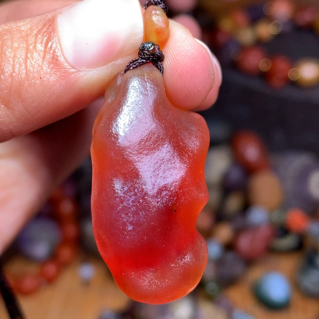 未镶嵌玛瑙/玉髓珠宝半成品