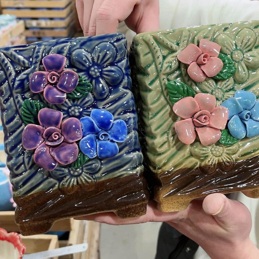 【闪购商品】陶瓷陶瓷多肉植物花盆