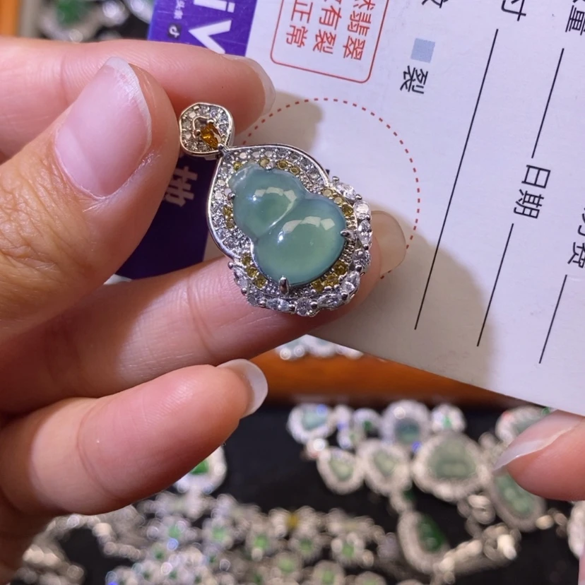 【闪购商品】翡翠项链未镶嵌天然