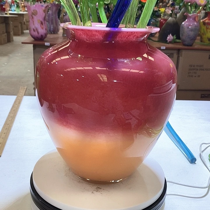 花瓶高27厘米口径9厘米