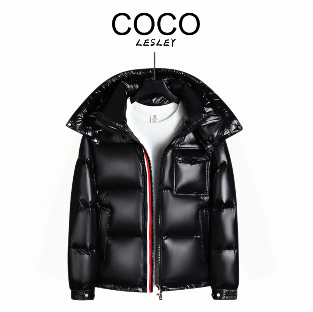 【COCO LESLEY】情侣男女同款厚款外穿男中长款大冬装韩版立领外套