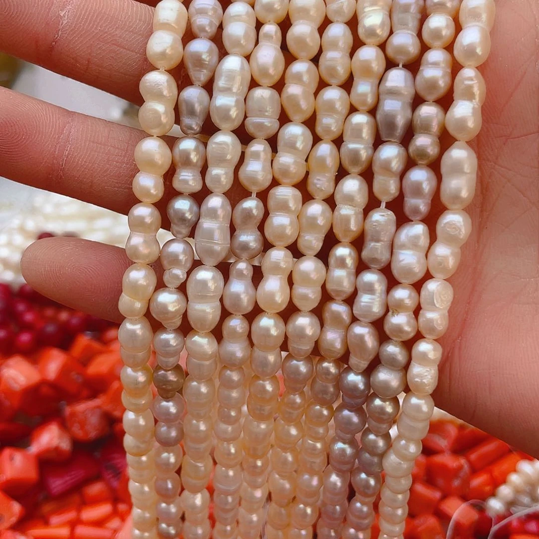 玛瑙/玉髓珠宝半成品未镶嵌珍珠1条葫芦形卡6