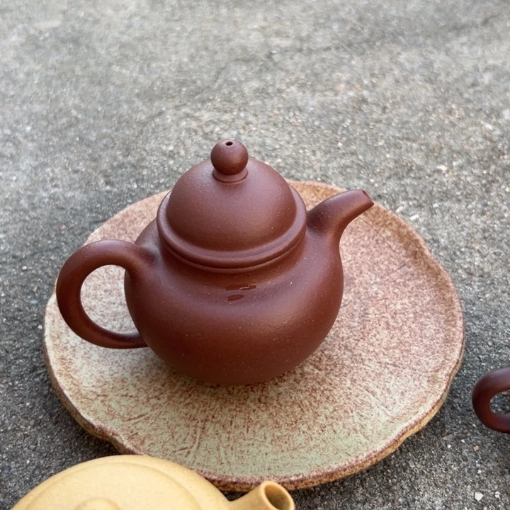 茶壶紫砂掇球180cc