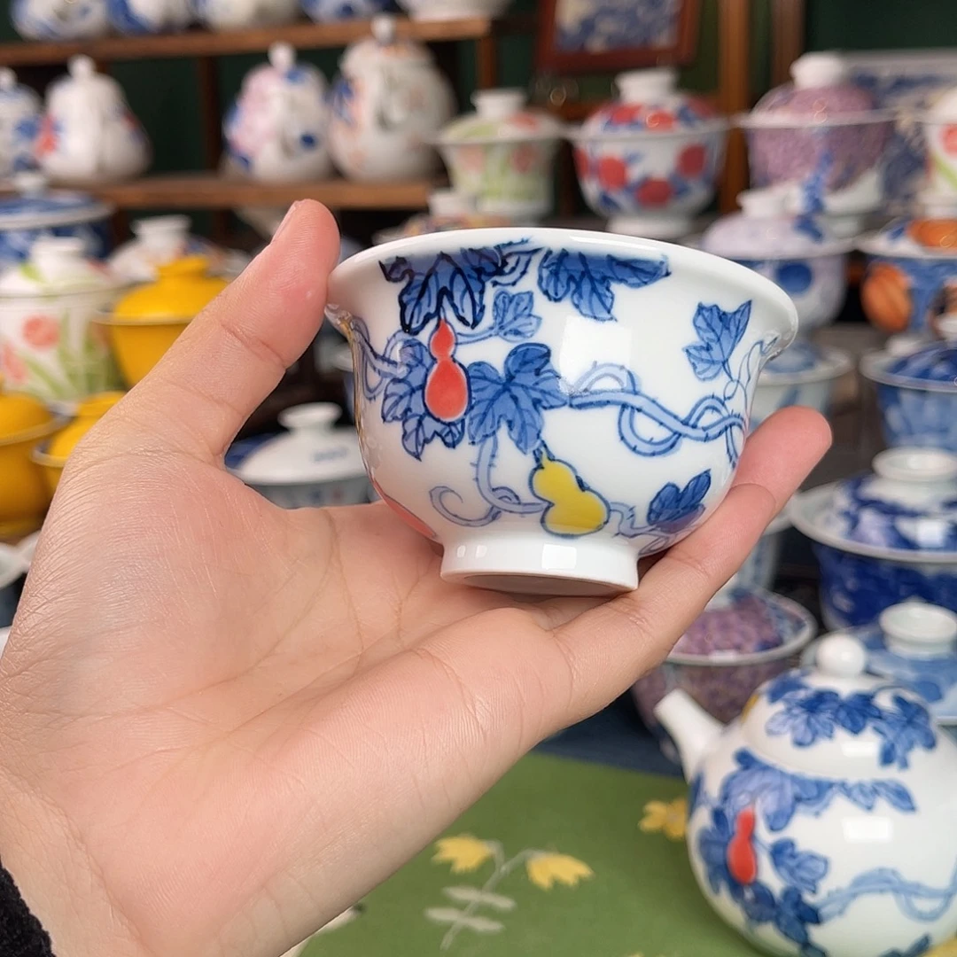 葫芦小压手杯60cc.