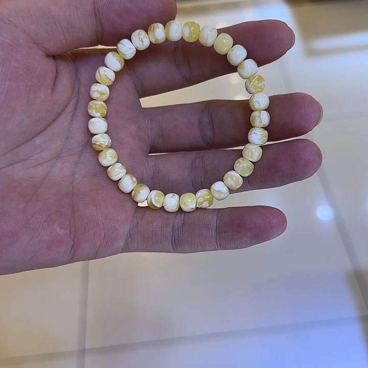 手链琥珀未镶嵌蜜蜡
