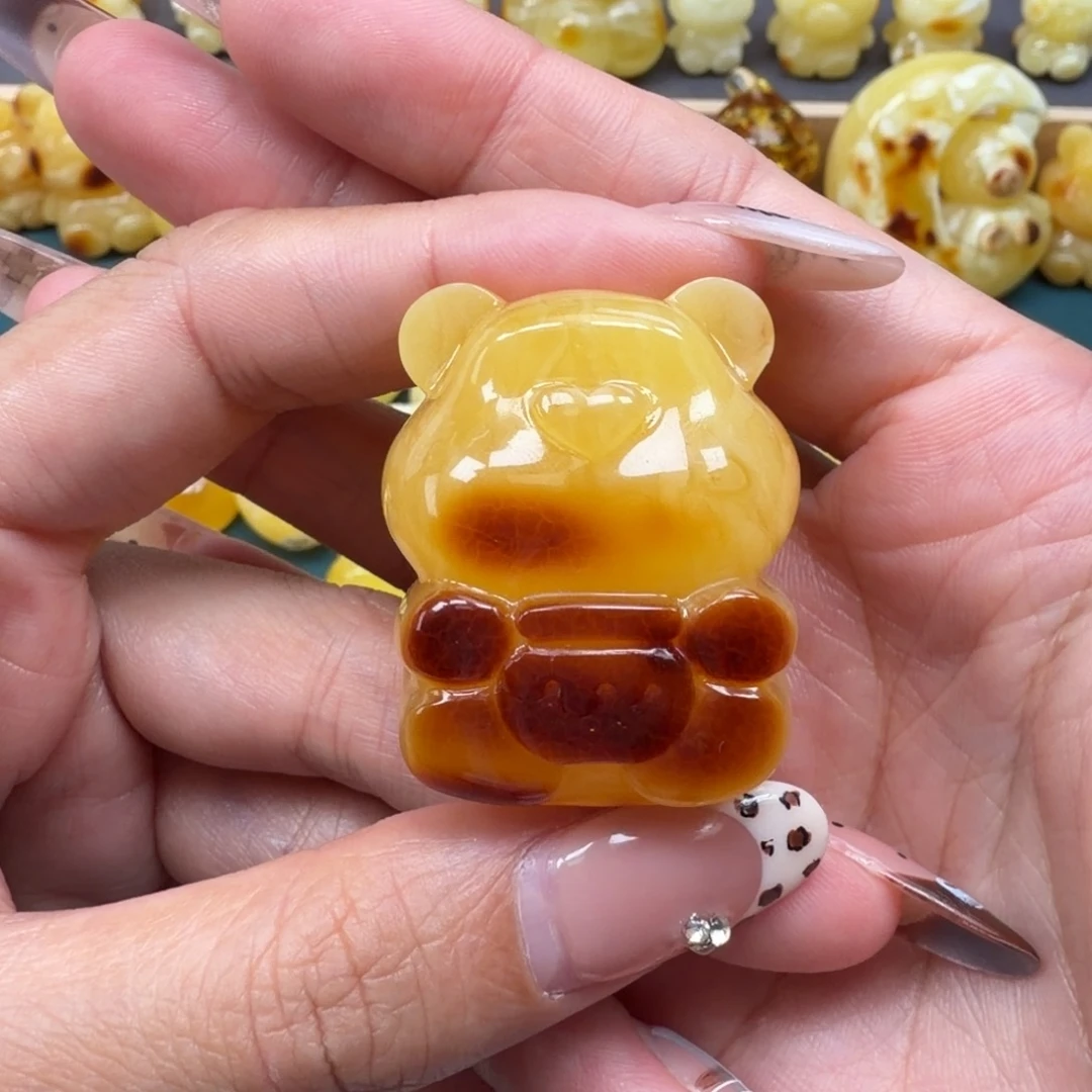 琥珀未镶嵌裸石蜜蜡