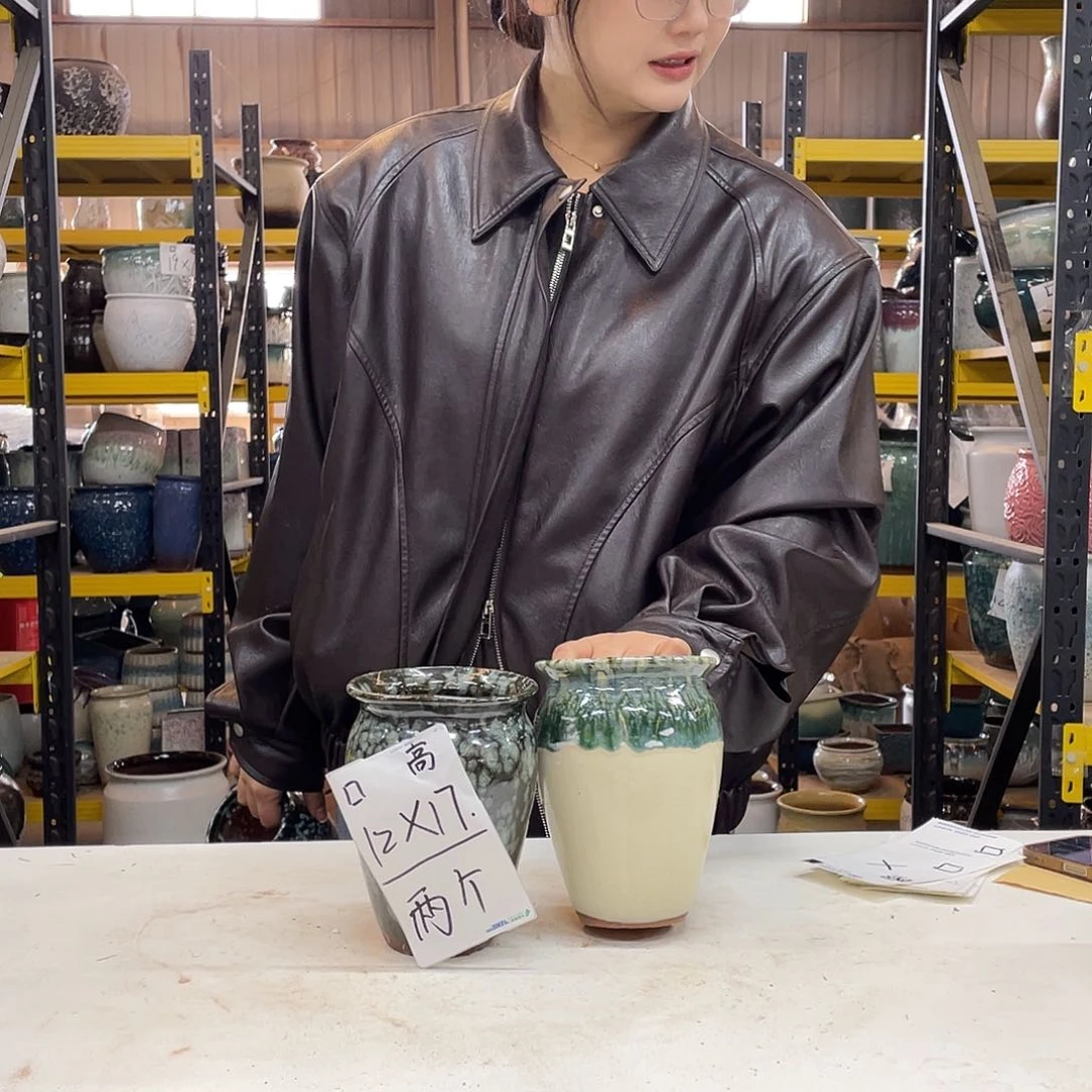 宜兴紫砂粗陶花盆