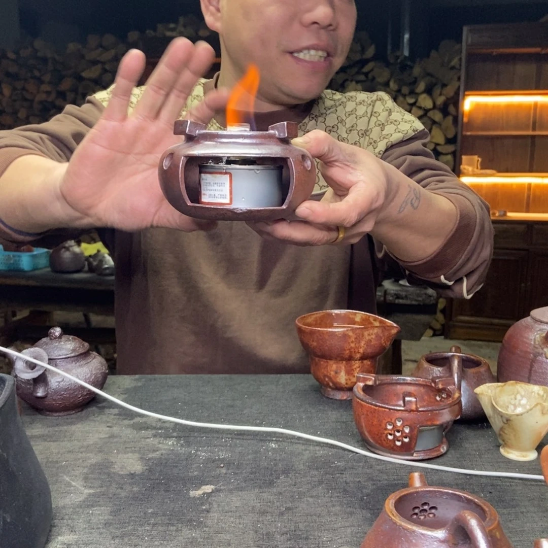 紫砂柴烧紫砂紫砂茶具