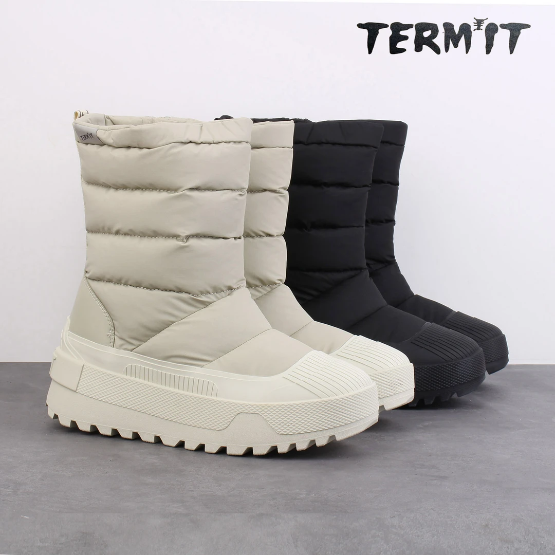 抗寒-35°C 男女冬季防水棉靴防滑保暖加绒加厚抗寒户外休闲雪地靴