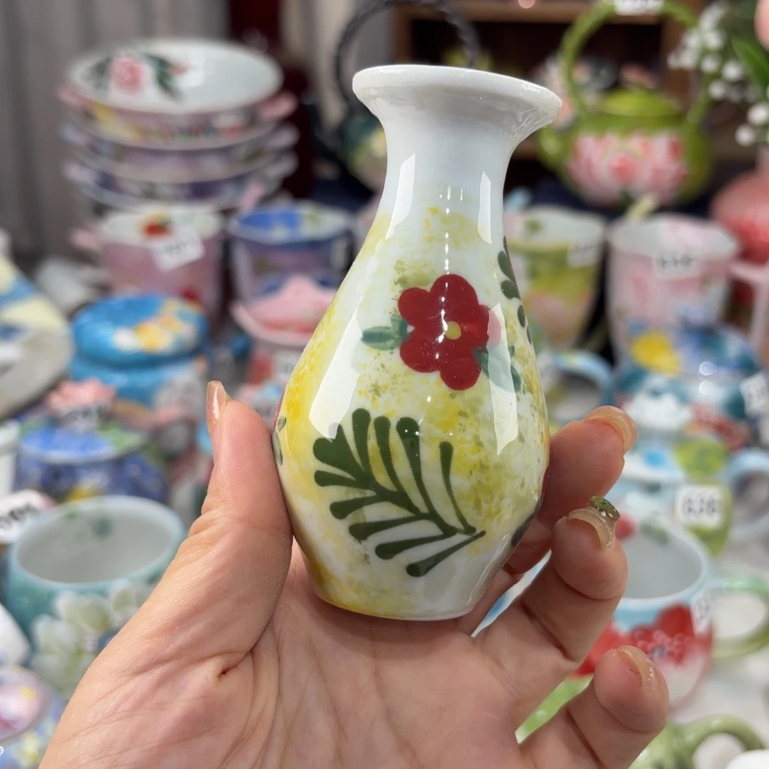 瓷片景德镇手绘高温釉下彩陶瓷茶具