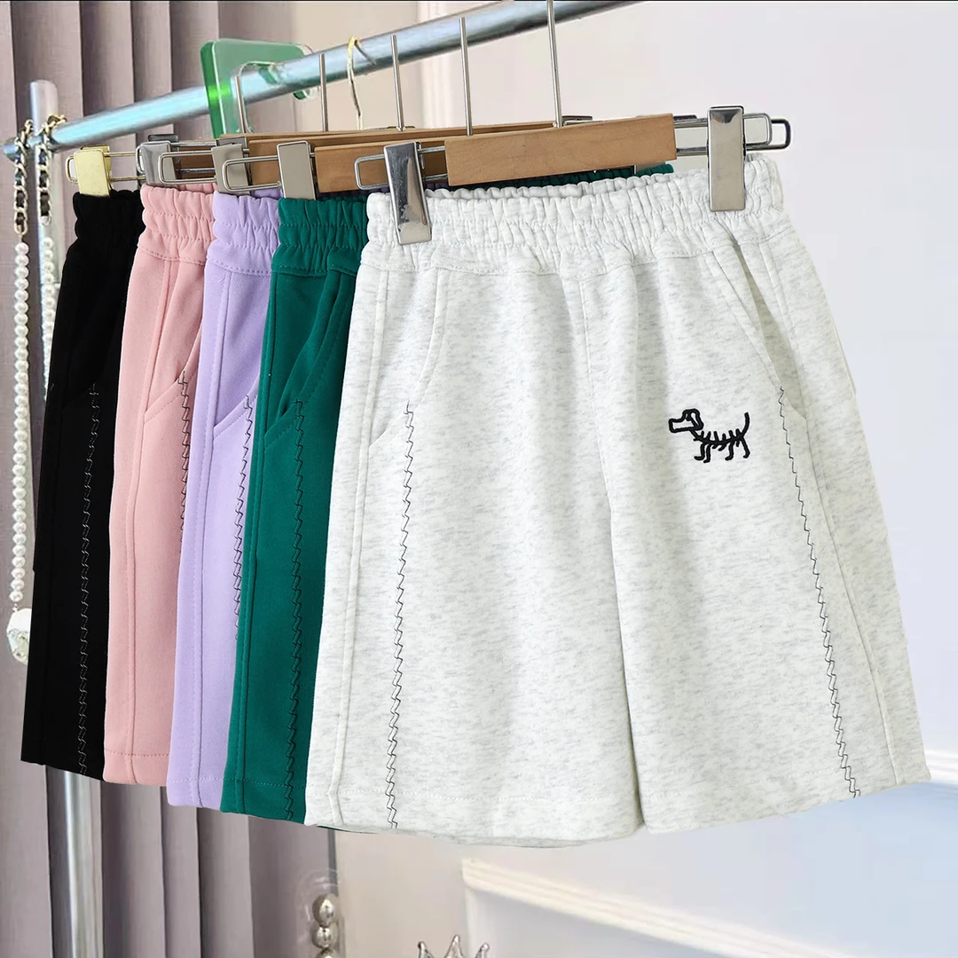 儿童短裤时尚百搭宽松中裤夏季中大童男孩休闲帅气外穿洋气五分裤