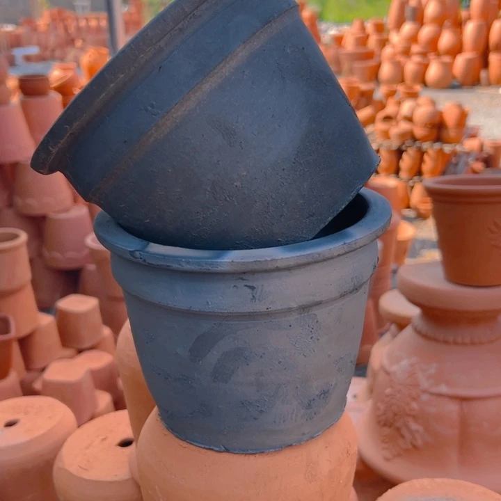 19×14 拍一发二黑陶