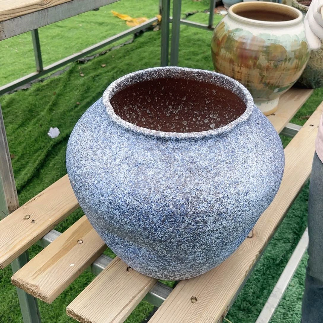 紫砂花盆王嫂花盆0612-587高31口23