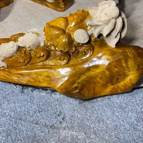 相***吗金丝楠年年有鱼的