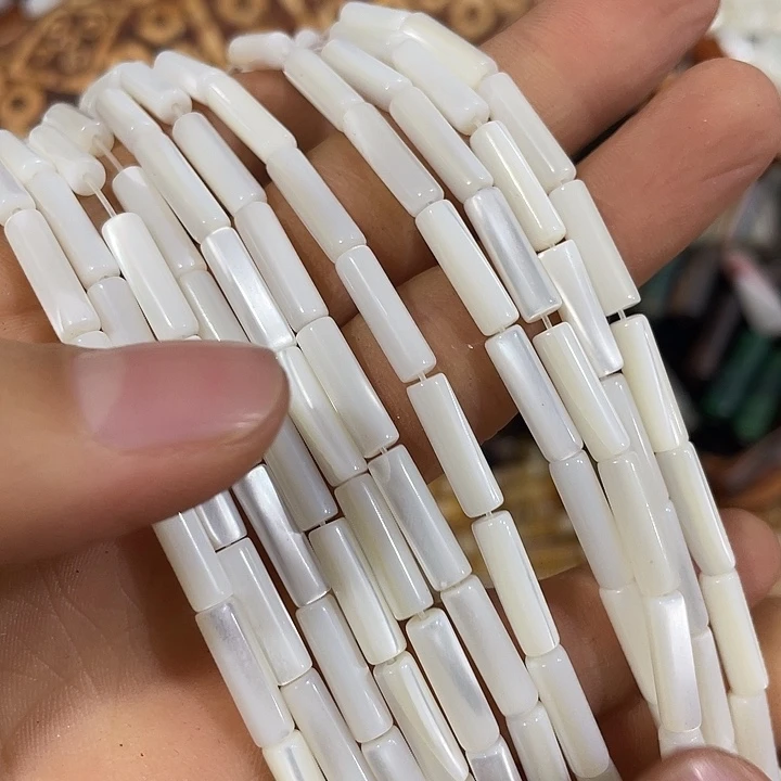 玛瑙/玉髓合金珠宝半成品一条精品马蹄螺管珠