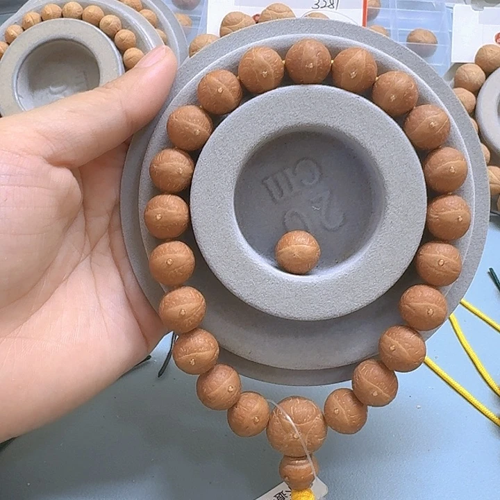 吹***风凤眼菩提把件12.5mm85@WF125233
