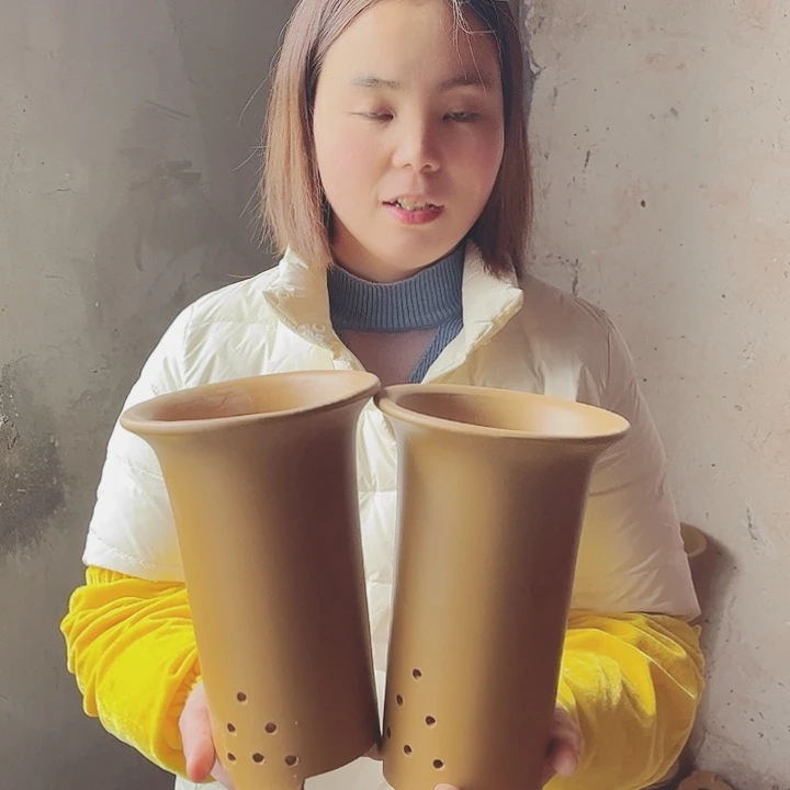 紫砂花盆宜兴紫砂花盆