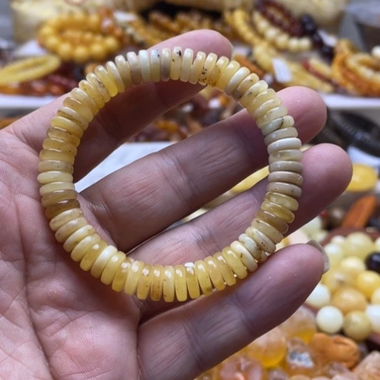 未镶嵌蜜蜡手串手串