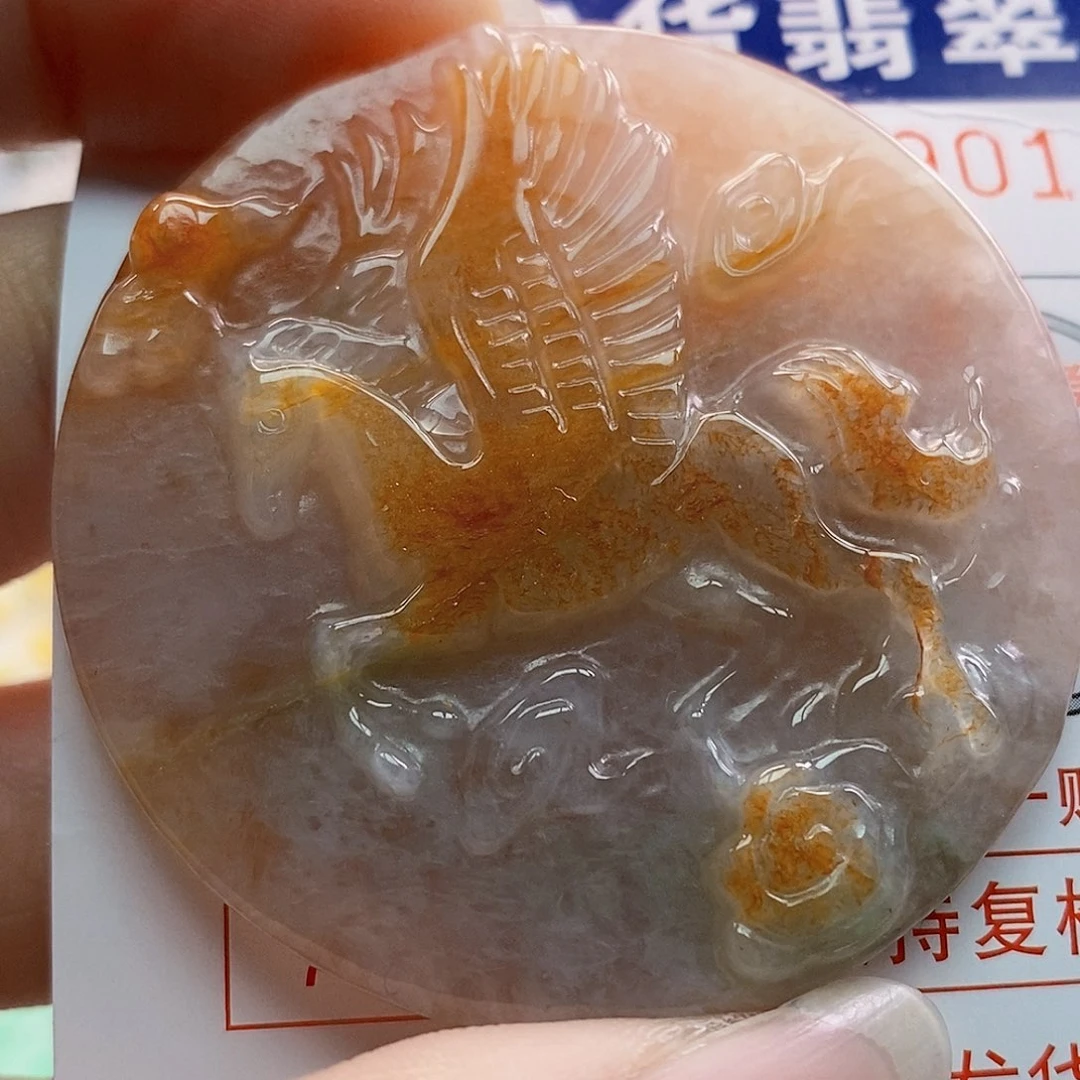 吊坠(不含链)未镶嵌翡翠